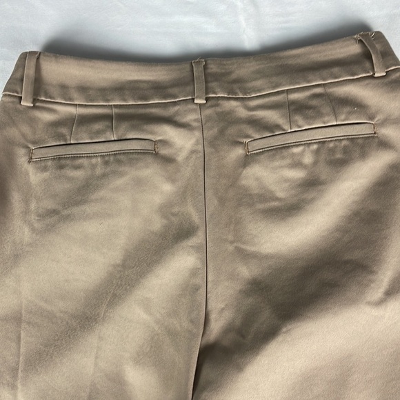 Lee Regular Fit Straight Leg Mid Rise Tan Pants Secretly Shapes - Picture 7 of 10